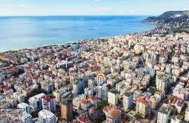 Luxe appartementen in een complex in aanbouw in centrum van Alanya