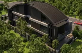 duplexappartementen in een Modern Wooncomplex in Antalya