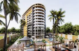 Appartementen in een Nieuw Woongebouw in Gazipasa, Antalya.