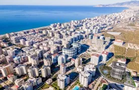 Appartementen in een Luxe Wooncomplex in Alanya Mahmutlar