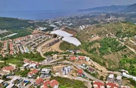 Vrijstaand Luxe villa met Zee en berg uitzichten in Alanya.