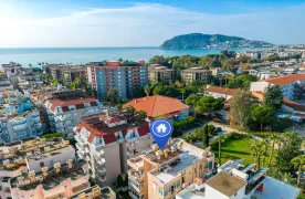 Ruim 2-slaapkamer Appartement in Centraal Alanya – 200 m² to Strand