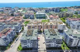 2+1 Appartement nabij Strand met Tuin & parking