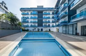 Charmant 1+1 Gemeubileerd Appartement in Oba, Alanya