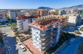 2+1 Appartement te koop in Alanya Oba - Residentie Permit
