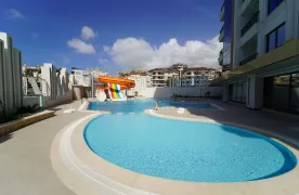 Gemeubileerd 1+1 Appartement te koop in centrum van Alanya