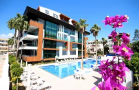 2+1 Gemeubileerd Appartement te koop in Oba, Alanya, 200 m² to Strand