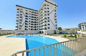 Gloednieuw 1+1 Appartement te koop in Alanya Payallar