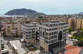 een Gloednieuw Life in een Nieuw project in Alanya Fığla Neighborhood