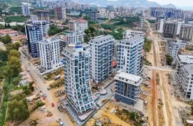 Gloednieuw 1+1 Appartement te koop in Alanya Mahmutlar