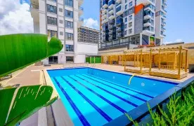 1+1 Appartement te koop 750 m² van het Strand - Mahmutlar Alanya