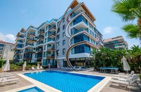 1+1 Appartement in Kestel, Alanya – Steps van het Strand