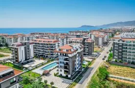 Gemeubileerd 1+1 Appartement te koop in Kestel, Alanya– 200 m² to Strand