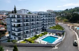 te koop Volledig gemeubileerd 1+1 Appartement in Alanya Kargicak