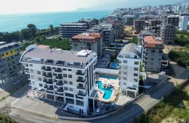 200 m² to het Strand, Gloednieuw 1+1 Appartement te koop in Alanya
