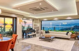 Luxe 4+1 Penthouse nabij het Zee - Sunset Aqua Mahmutlar