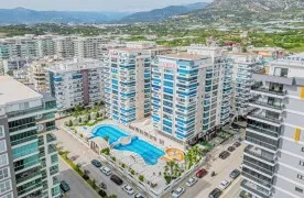 te koop Gemeubileerd 4+2 Duplexappartement in Mahmutlar, Alanya