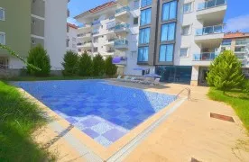 1+1 Appartement te koop in Alanya Kestel, 100 m² van het Strand