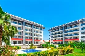 2+1 Appartement te koop in Alanya Kestel, 150 m² van het Strand