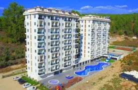 te koop Gloednieuw Modern 1+1 Appartement Alanya Avsallar