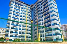2+1 Duplex Appartement met zeezicht te koop in Alanya Mahmutlar