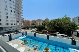 2+1 Gemeubileerd Appartement 350 m² van het Zee te koop in Mahmutlar