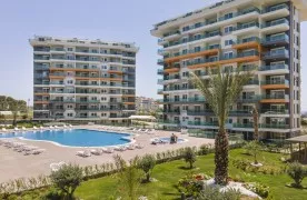 Gemeubileerd 1+0 Appartement met Luxe voorzieningen in Alanya