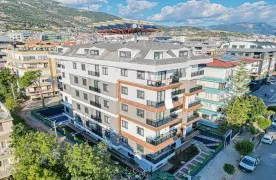 Luxueus 3+2 Duplex in centrum van Alanya, dicht bij Strand