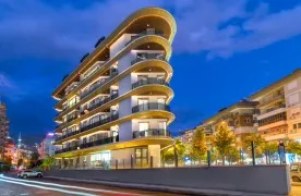 te koop Modern 1+1 Appartement in dicht bij Cleopatra-strand Alanya