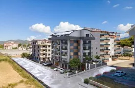te koop 1+1 Appartement met Zwembad in Gazipasa, Antalya