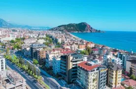 1+1 Appartement met Zwembad nabij Cleopatra-strand, Alanya