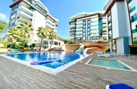 Modern 1+1 Appartement in Kargıcak, Alanya met Full voorzieningen