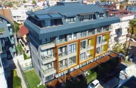1+1 Appartement in Cleopatra, Alanya met Zwembad en voorzieningen
