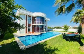 4+1 villa met Privé Zwembad en Tuin in Belek - Antalya