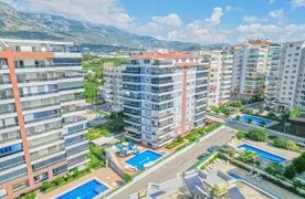 Modern 1+1 Appartement met Zwembad te koop in Mahmutlar, Alanya