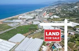 te koop zeezicht 1+1 Woning aan 548 m² Bouwgrond in Yesiloz Alanya