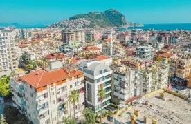 Volledig gemeubileerd 2+1 Appartement te koop in centrum van Alanya