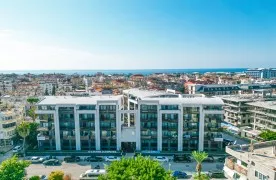 3+1 Duplexappartement in Cleopatra, Alanya – Volledig gemeubileerd