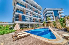 te koop Modern 1+1 Volledig gemeubileerd Appartement in Oba, Alanya