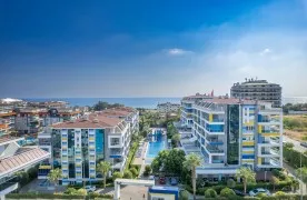 te koop 3+1 Duplex Appartement in Kestel, Alanya - 200 m² to Strand