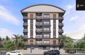 Modern Appartementen te koop in Varlık, Antalya 1+1, 2+1, 5+1