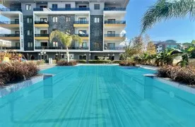 Ruim 3+1 Appartement met Zwembad te koop in Oba, Alanya
