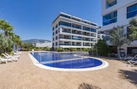 1+1 Gemeubileerd Appartement in Kestel Alanya dicht bij het Strand