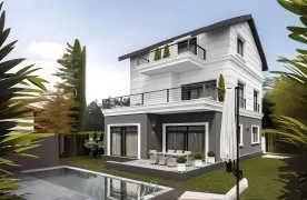 Elegant Neo villa in Belek met privétuin & Zwembad