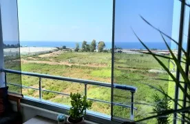 1+1 zeezicht Appartement te koop in Demirtas.