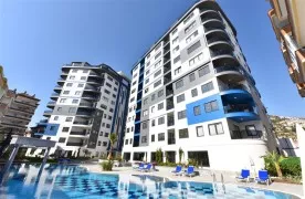 te koop Gemeubileerd 2+1 Appartement met Modern voorzieningen in Alanya