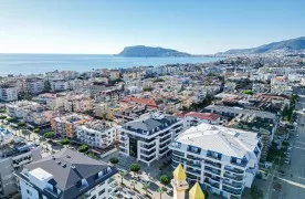 te koop Modern 2+1 Appartement met Zwembad in Oba, Alanya