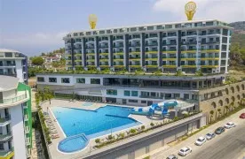 150 m² van het Strand te koop 1+1 Appartement in Alanya Kargicak