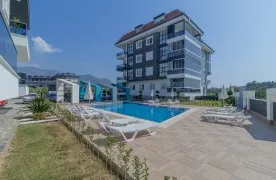 te koop Modern 2+1 Volledig gemeubileerd Appartement in Alanya, Oba