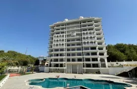 te koop 1+1 Appartement met zeezicht in Avsallar, Alanya